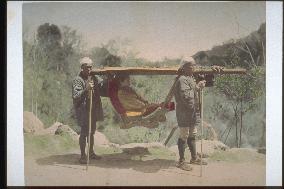 Palanquin bearers