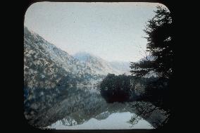 Lake yunoko at yumoto hot spring