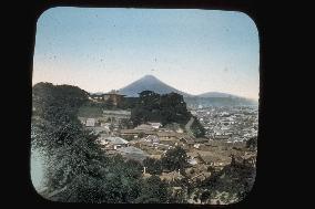 Yamate park and houses of YOKOHAMA