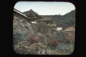 The stage of Kiyomizudera Temple,Kyoto
