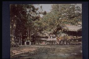 The Kamijinko (sacred storehouse) and second gate,Toshogu Shrine,Nikko