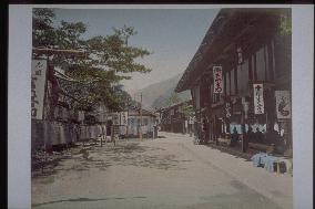 Teahouse at Nakasendo Sakurasawa