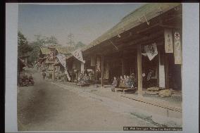 Higashi-Mochiya Teahouse at Nakasendo Wada Pass