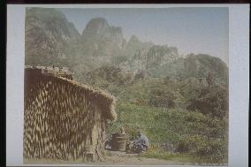 Teahouse at Mt. Myogi