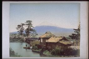 Mt. Fuji from Tokaido Kawai Bridge