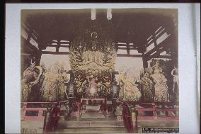 Altar at Sanjusangendo Temple
