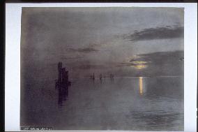 Sunset on Lake Biwa