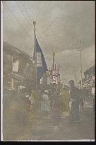 Scene of a festival
