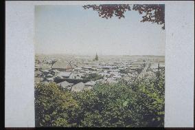 Houses in Tokyo from Mt. Atago