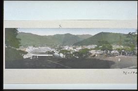 View of Atami City from the hillside