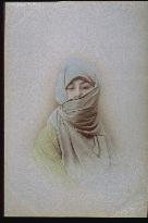 A woman wearing a hood of nobility