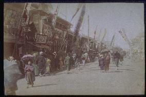 The theatre district in Isezaki-cho