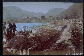 A view of the detached palace from Hakone