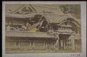 The Karamon Gate and the haiden (sanctuary),Toshogu Shrine,Nikko