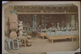 A pottery shop