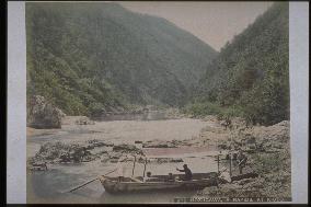 Going down the Hozu River