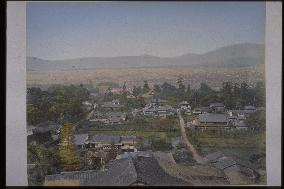 The city of Kyoto seen from Higashiyama