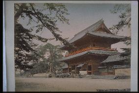 The Sanmon Gate,Shiba Zojoji Temple