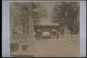 The front entrance to Toshogu Shrine,Nikko