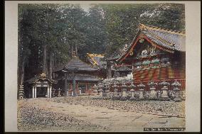 The Kamijinko (sacred storehouse) and second gate,Toshogu Shrine,Nikko