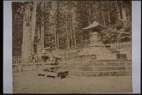 The treasure tower at the Okusha,Toshogu Shrine,Nikko