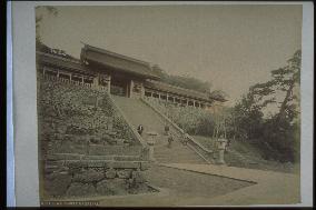 The long slope,Suwa Shrine