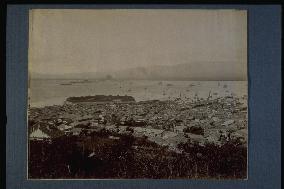 A panoramic view of Hakodate Port