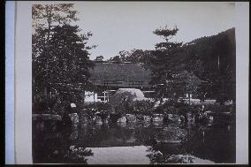 The garden of Ginkakuji Temple