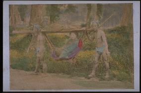 palanquin bearers