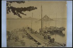 Loading dock at Takashima Coal Mine