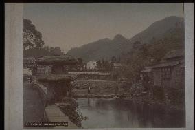 Nakashima River and the residence of Ueno Hikoma