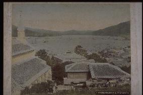 Minamiyamate and Nagasaki Harbour