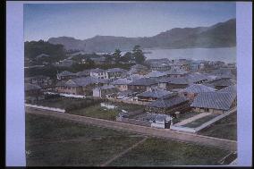 Western-style buildings in the Oura foreign settlement