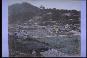 Western-style buildings in the Oura foreign settlement