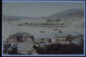 Western-style buildings at Umegasaki and Dejima