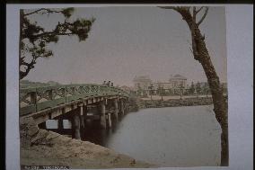 Yokohama Station and a bridge