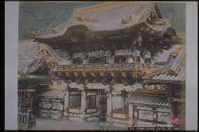 The Yomeimon Gate,Toshogu Shrine,Nikko