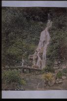 A waterfall in Dogashima Island