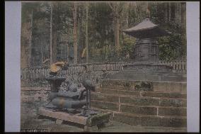 The treasure tower at the Okusha,Toshogu Shrine,Nikko