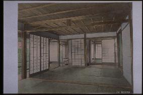 The interior of a traditional room