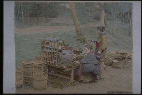 A roadside teahouse