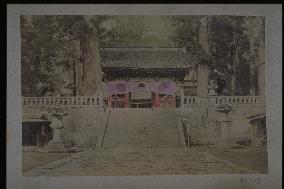 The front entrance to Toshogu Shrine,Nikko