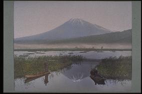 Mt. Fuji seen from Kashiwabara
