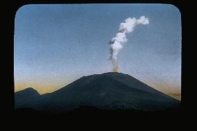 Eruption of Mt. Asama