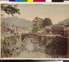 Nakashima River and Amida-bashi Bridge