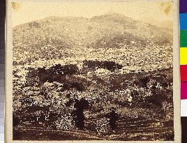 Koshima Hospital and the city of Nagasaki