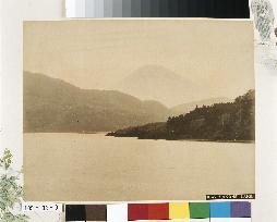 Mt. Fuji seen from Lake Ashi