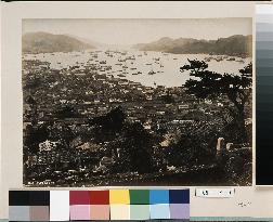 The city of Nagasaki seen from Fukusaiji Temple