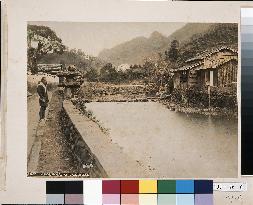 Nakashima River and the residence of Ueno Hikoma