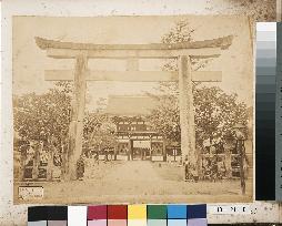 The Sanmon Gate of Yasaka Shrine,Gion,Kyoto